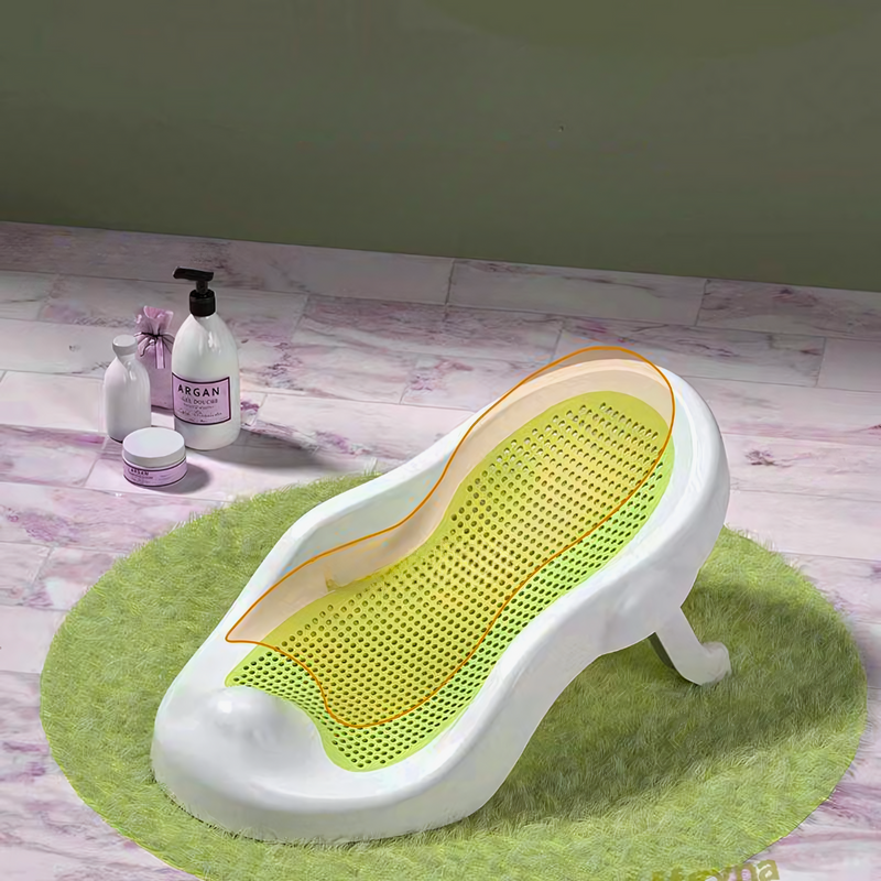 BAÑERA PLEGABLE CON ASIENTO ORTOPEDICO