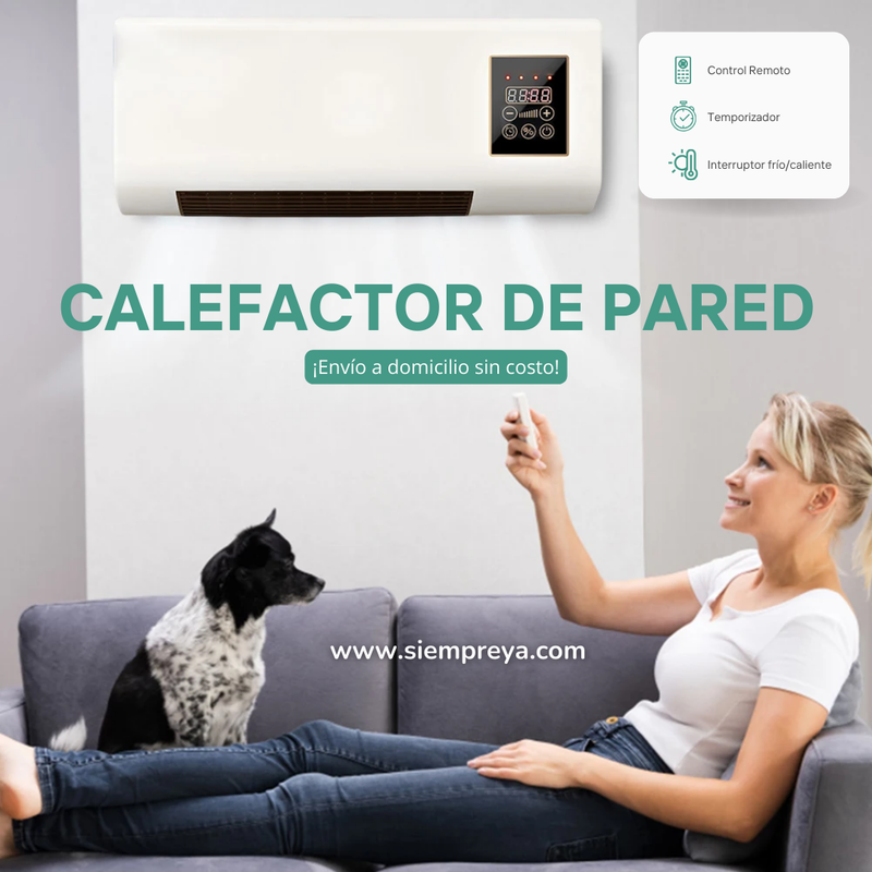 CALEFACTOR DE PARED ELECTRICO