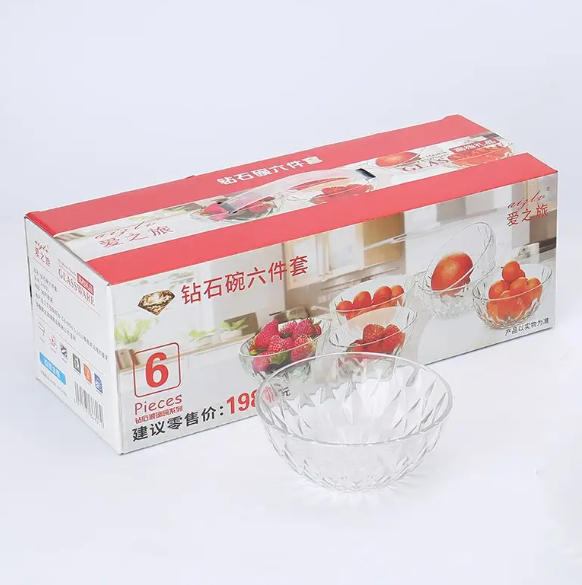 PYREX 6 PCS